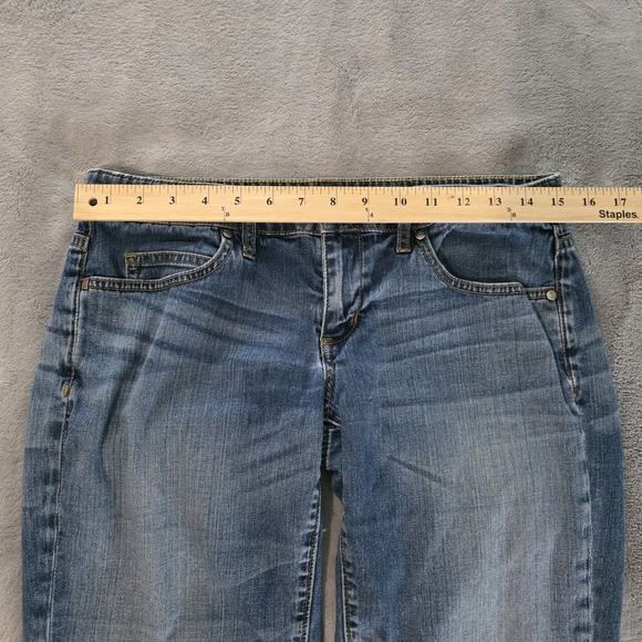 Anthropologie Pilcro and The Letterpress Womens 29 Denim Jean Shorts Low Rise - Picture 7 of 13
